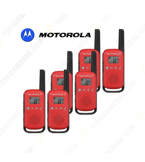 Motorola Talkabout T42 Walkie Talkie (Free Jam Dinding Selama Persediaan Masih Ada)